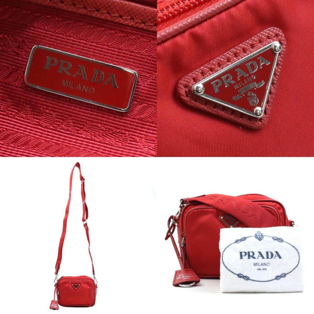 PRADA Red Shoulder Bag - Picture 5 of 5